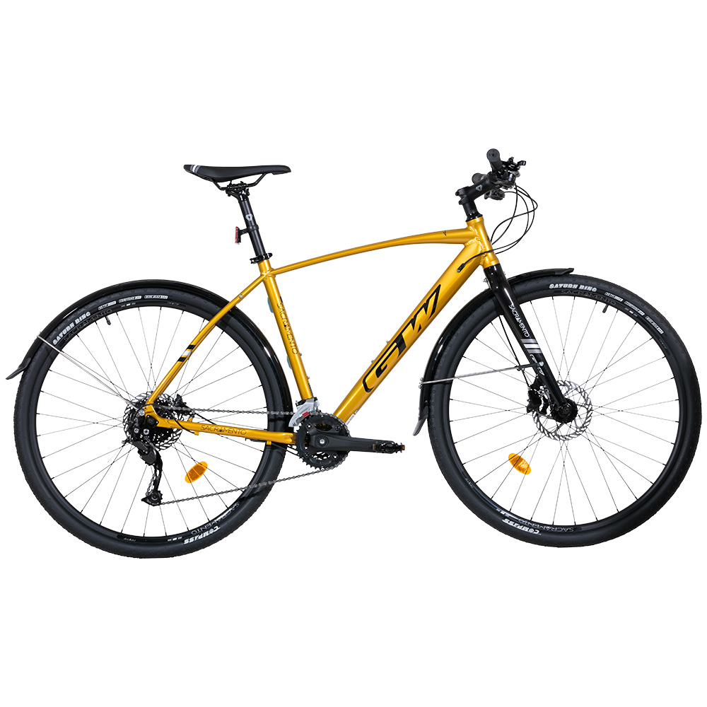 BICICLETA GW SACRAMENTO RIN700C ALUMINIO 18VEL