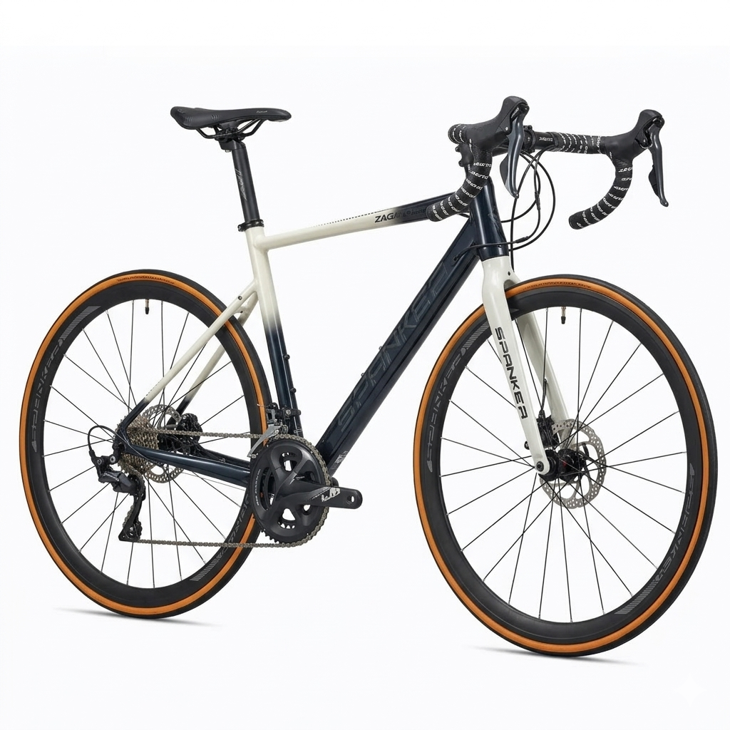 BICICLETA RUTA SPANKER ZAGATO RIN700 DISCO 10 VEL