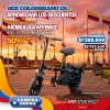 Patineta Eléctrica Mobulaa Scooter T2 | Motor 250W | Plegable | Batería de Litio