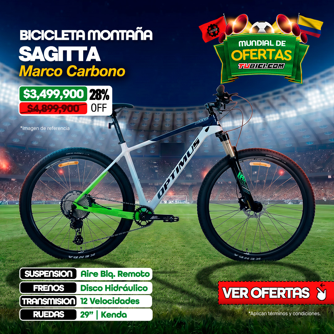BICICLETA MTB OPTIMUS SAGITTA RIN29 – CARBONO 12VEL
