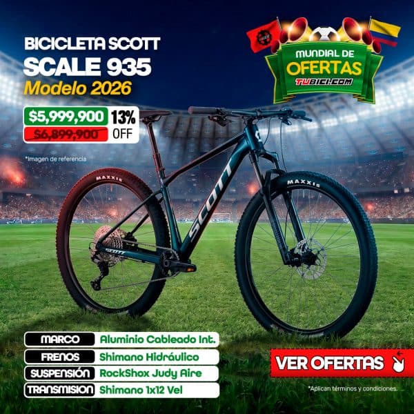 BICICLETA MTB SCOTT SCALE 935 12SPD - MODELO 2026