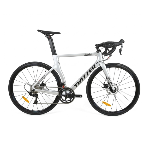 BICICLETA RUTA TWITTER THUNDER CARBONO SHIMANO 11VEL