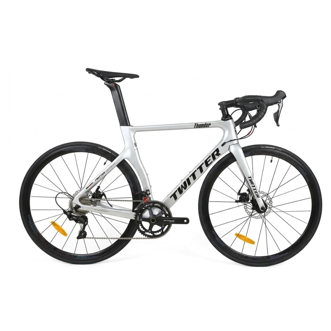 BICICLETA RUTA TWITTER THUNDER CARBONO SHIMANO 11VEL