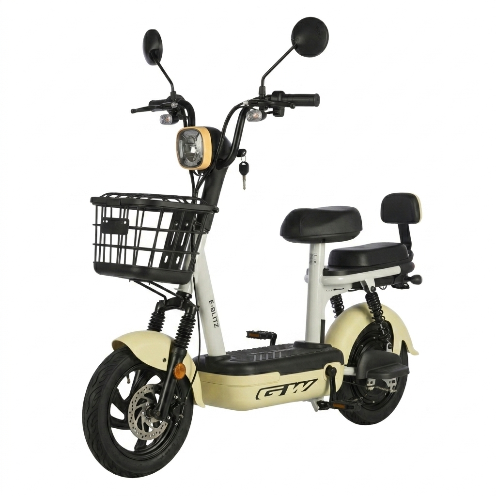 Bicimoto Eléctrica GW E-Blitz Motor 400W – Compacta, ágil y económica