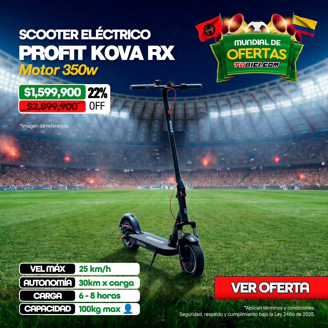 Patineta/Scooter Eléctrica Profit Kova RX Plegable
