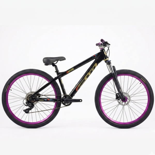 BICICLETA GW STUNT RAVEN 8 VELOCIDADES RIN 26 - SHIMANO