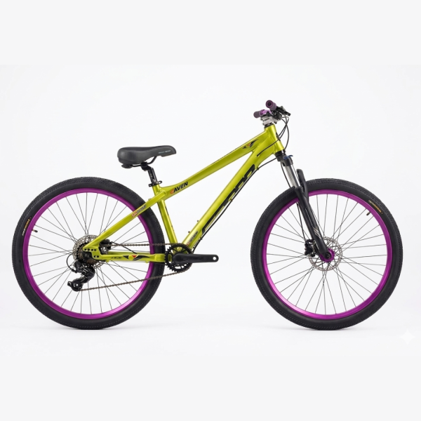 BICICLETA GW STUNT RAVEN 8 VELOCIDADES RIN 26 - SHIMANO