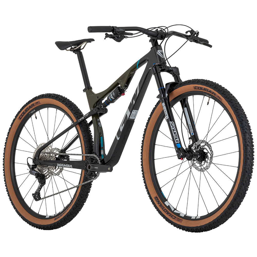 BICICLETA GW MAMBA SUNTOUR RIN29 1X12VEL DOBLE SUSPENSION XC - CARBON