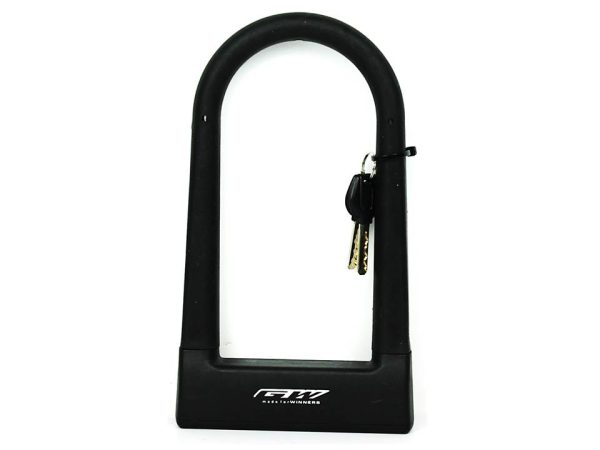 CANDADO GW EN U DE LLAVE 162X282MM TY3891 ACERO ENCAUCHETADO