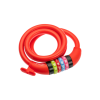 CANDADO GW DE CABLE ESPIRAL DE CLAVE 12X1000MM TY523-3 - ACERO