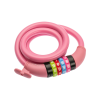 CANDADO GW DE CABLE ESPIRAL DE CLAVE 12X1000MM TY523-3 - ACERO
