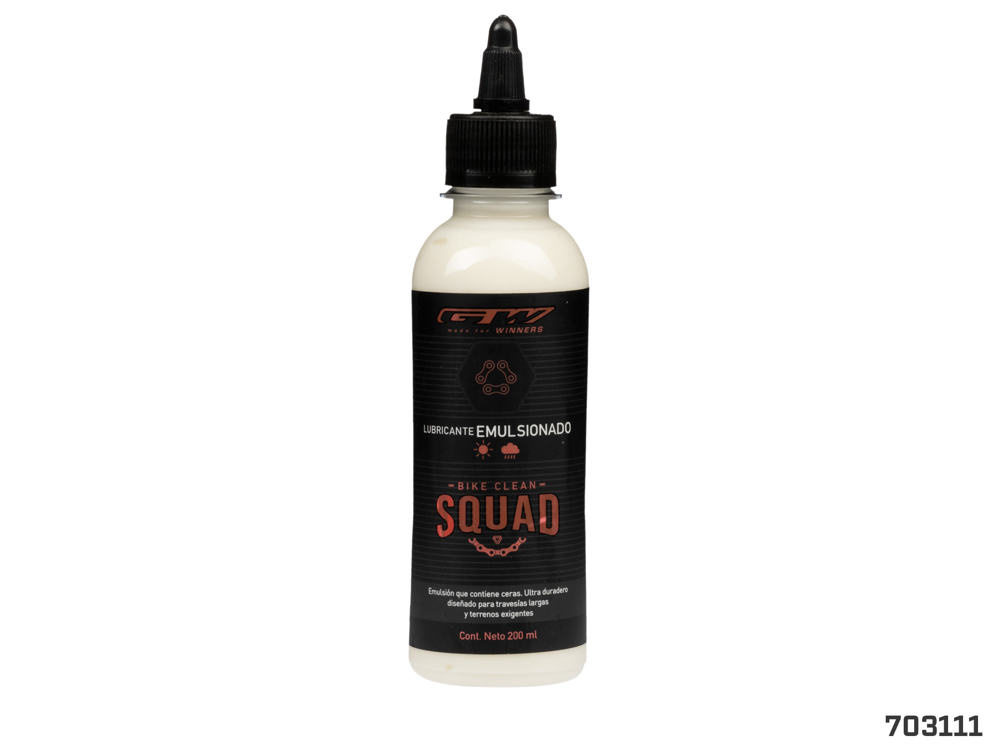 LUBRICANTE GW EMULSION GOTERO 200 ML SQUAD