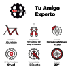 BICICLETA MTB SCOTT ASPECT 25 RIN29 SHIMANO CUES 2X9VEL