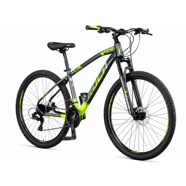 BICICLETA URBANA ROCA RIDER RIN29 24VEL - ACERO SUSPE BLOQUEO