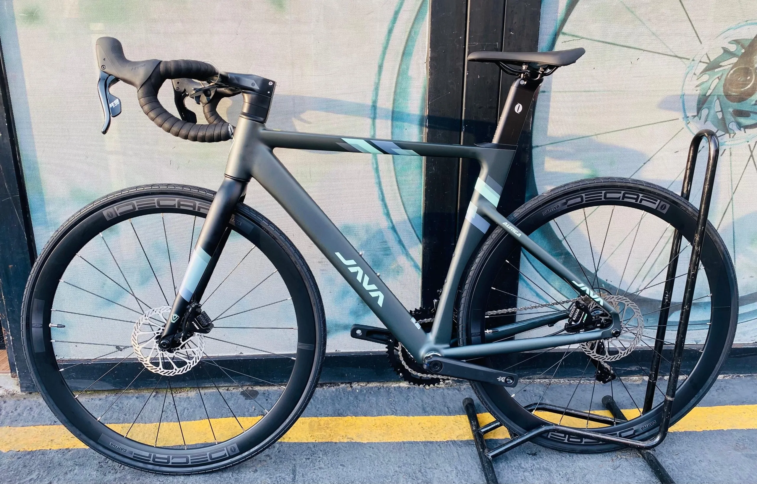 BICICLETA DE RUTA JAVA AURIGA L-TWOO R9 11 VELOCIDADES